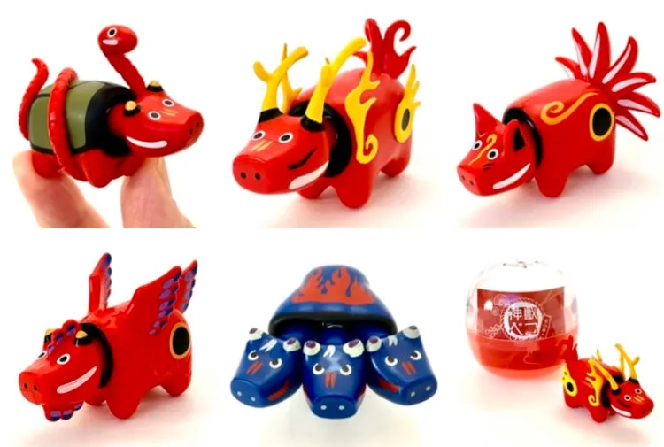 70856 JAPANESE MYTHOLOGICAL ANIMALS CAPSULE-5