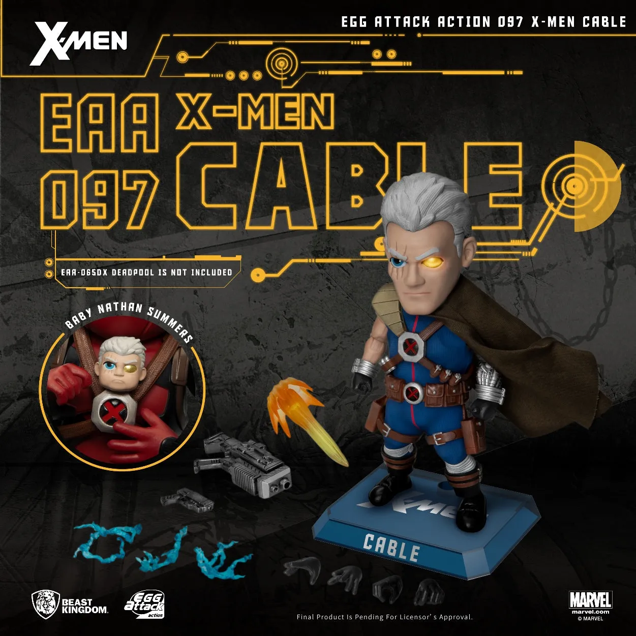 Beast Kingdom EAA-097 X-MEN CABLE