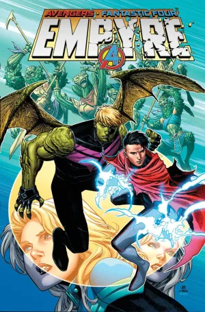 Empyre Omnibus HC Cheung Hulkling Wiccan Direct Market Variant Cover *OOP*