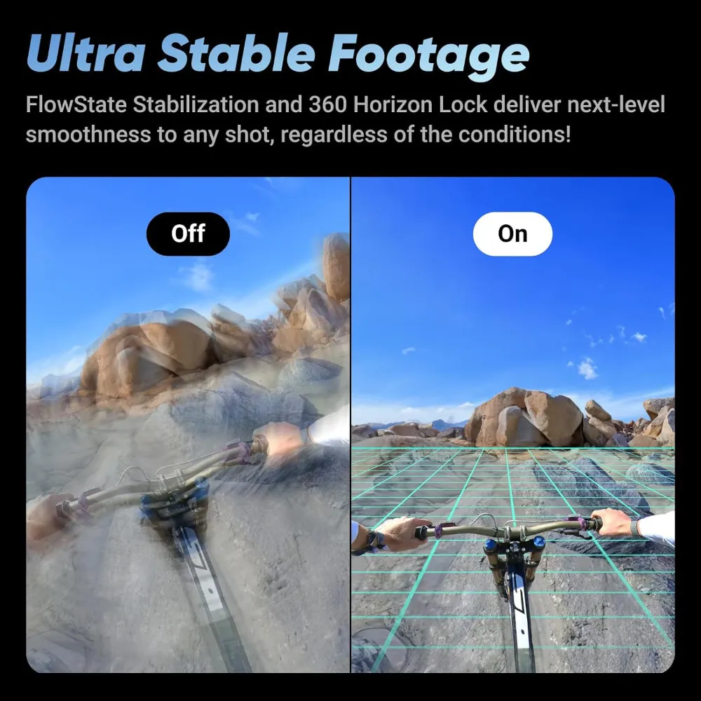 Insta360 X4 Explorer Bundle 8K 360-Degree Action Camera Waterproof