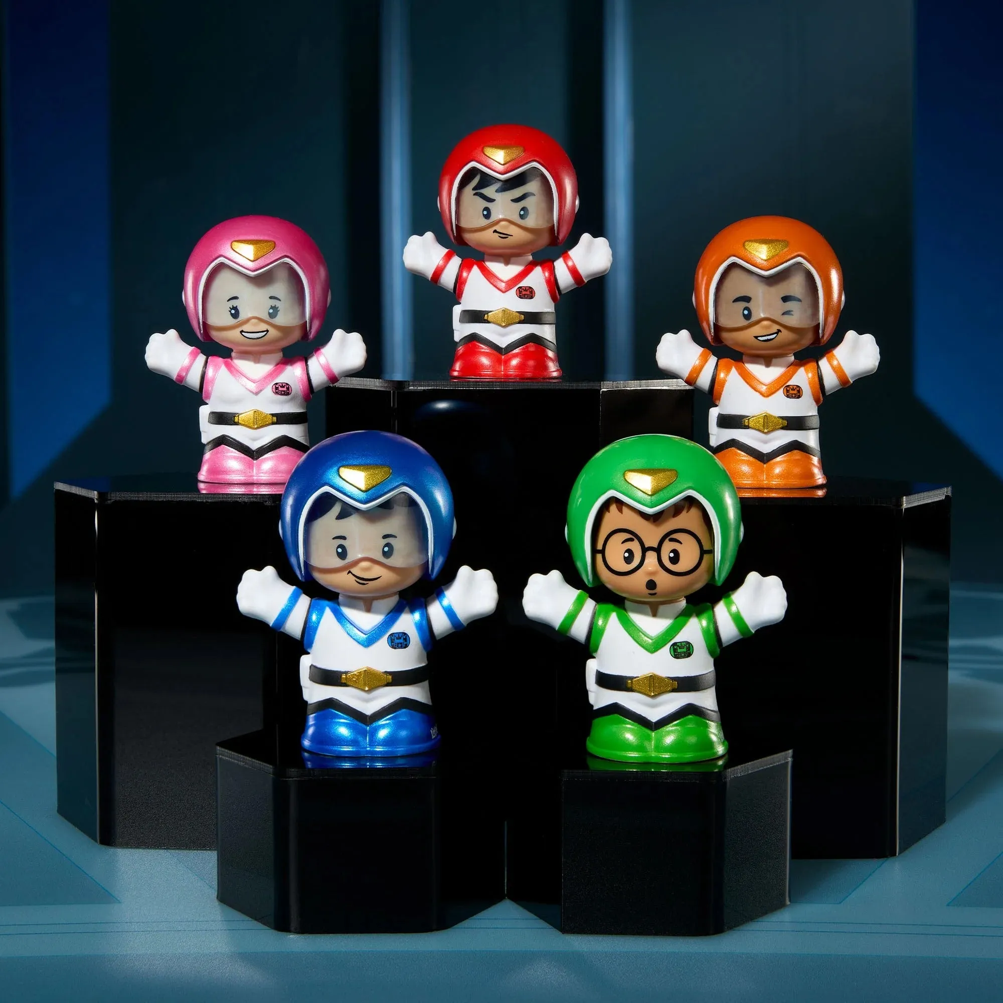 Little People Collector: Voltron 40th Anniversary - Exclusive Gold Label 5-Figure Set (HVW64) LOW STOCK