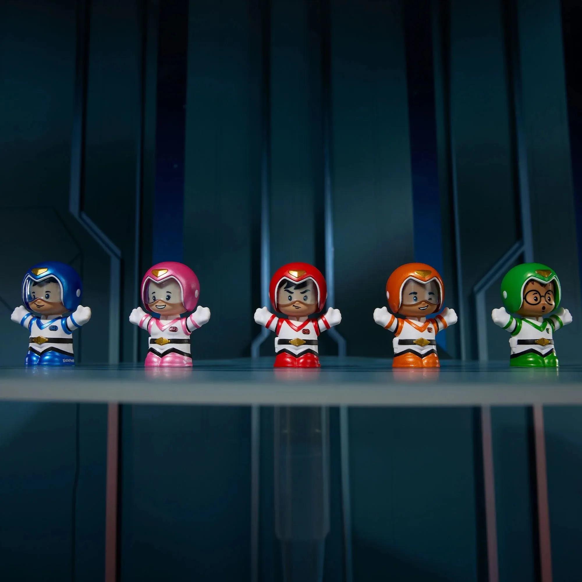 Little People Collector: Voltron 40th Anniversary - Exclusive Gold Label 5-Figure Set (HVW64) LOW STOCK