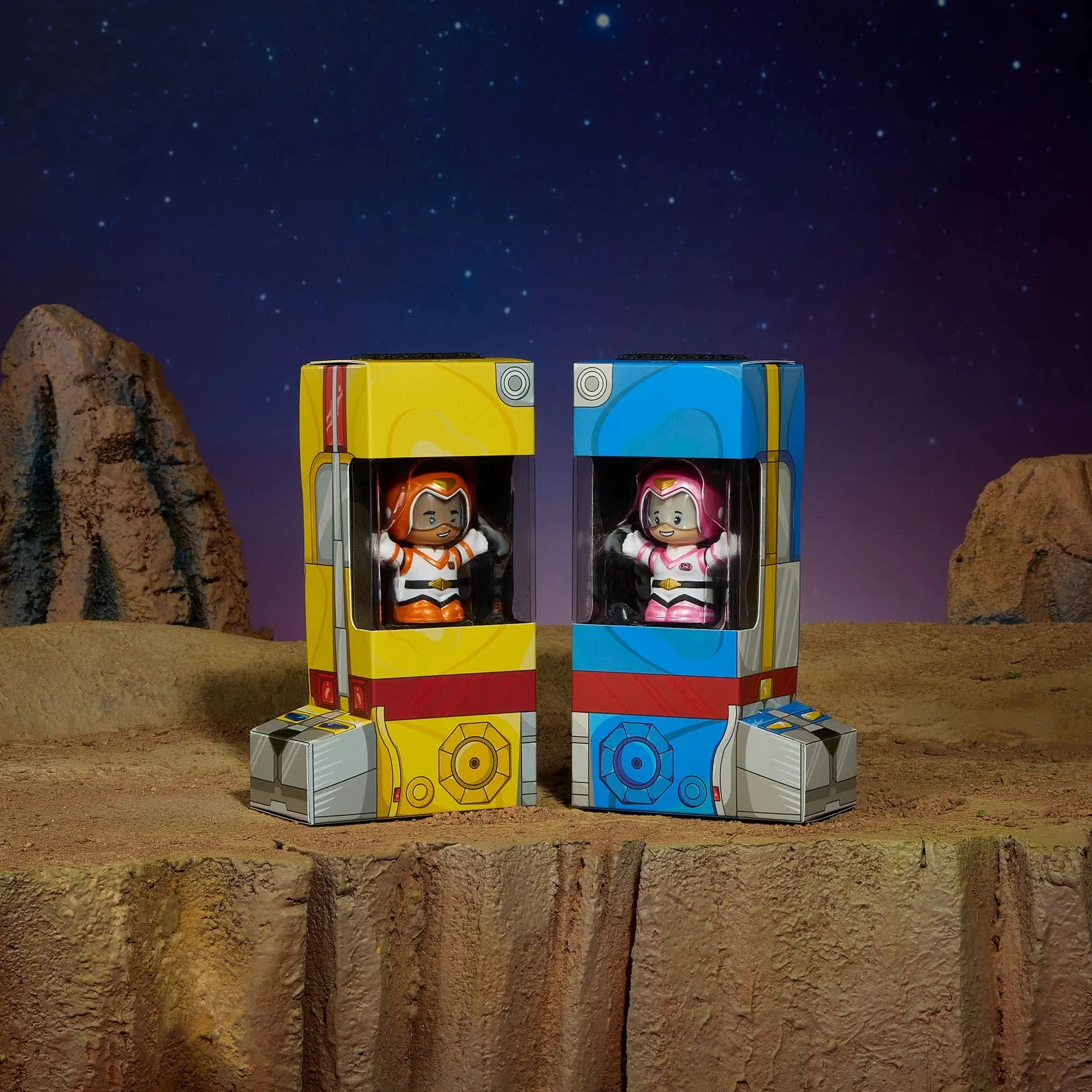 Little People Collector: Voltron 40th Anniversary - Exclusive Gold Label 5-Figure Set (HVW64) LOW STOCK