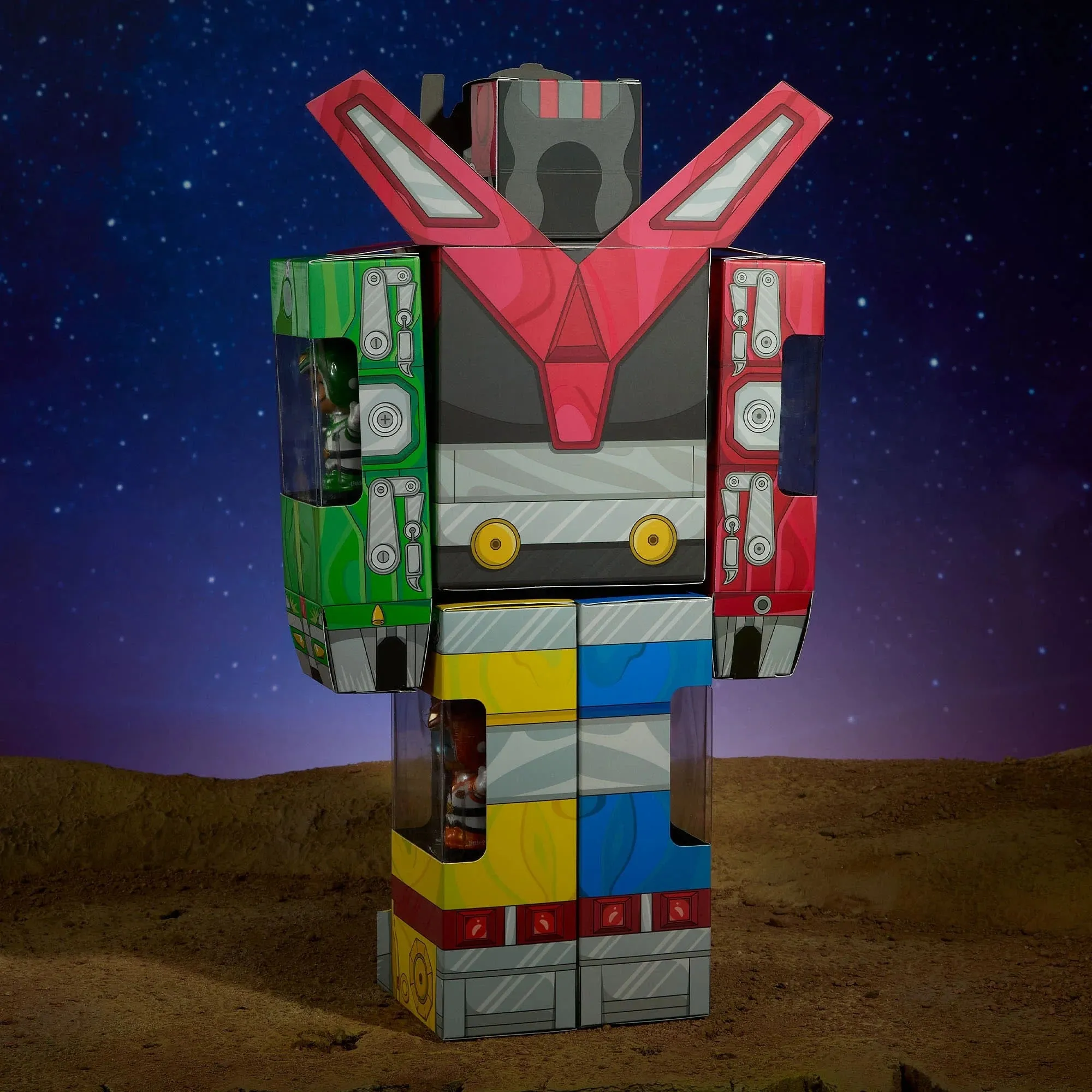 Little People Collector: Voltron 40th Anniversary - Exclusive Gold Label 5-Figure Set (HVW64) LOW STOCK