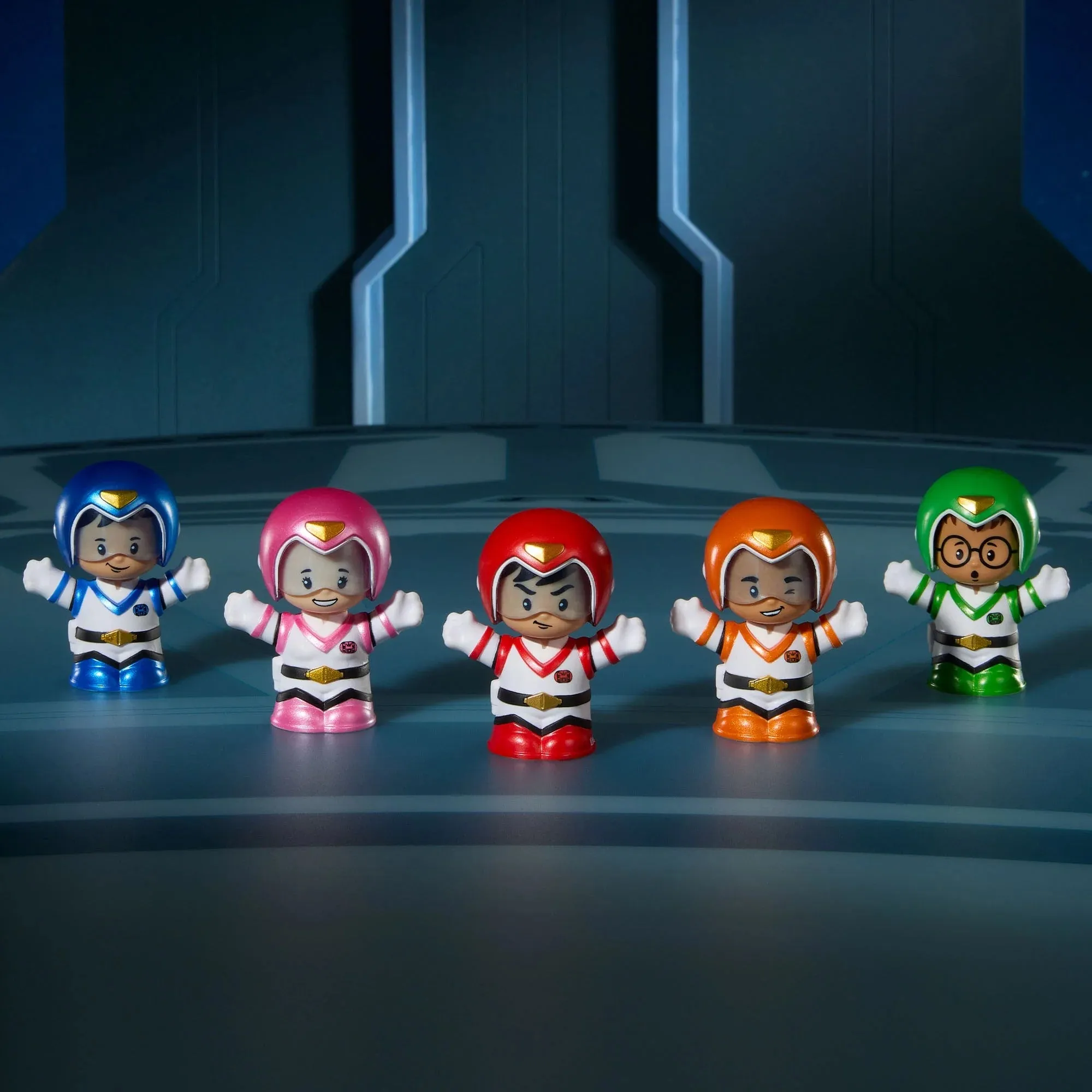 Little People Collector: Voltron 40th Anniversary - Exclusive Gold Label 5-Figure Set (HVW64) LOW STOCK