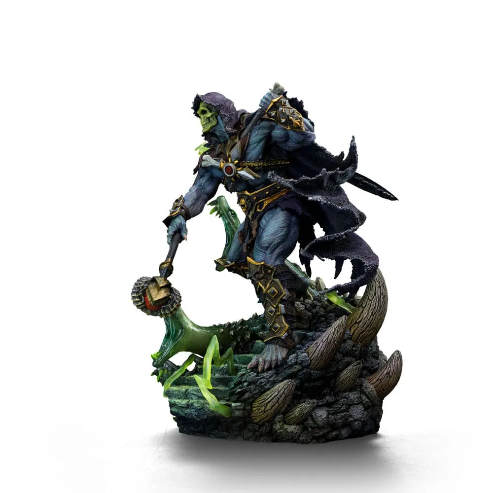 Masters Of The Universe Deluxe Art Scale Statue 1/10 Skeletor Unleashed 23 Cm