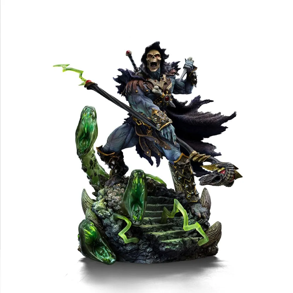 Masters Of The Universe Deluxe Art Scale Statue 1/10 Skeletor Unleashed 23 Cm