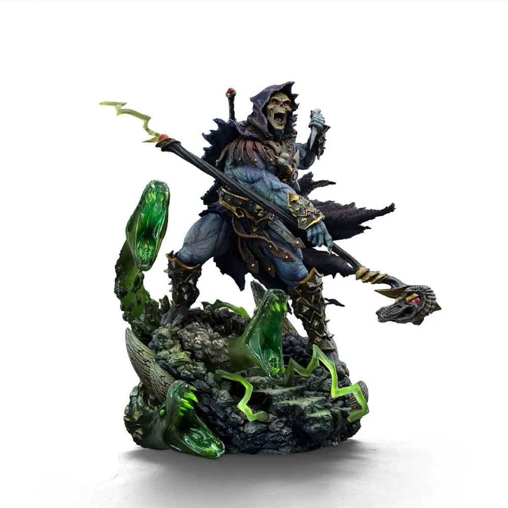 Masters Of The Universe Deluxe Art Scale Statue 1/10 Skeletor Unleashed 23 Cm