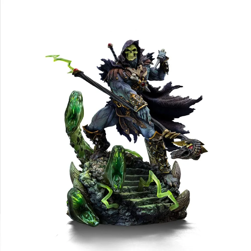 Masters Of The Universe Deluxe Art Scale Statue 1/10 Skeletor Unleashed 23 Cm