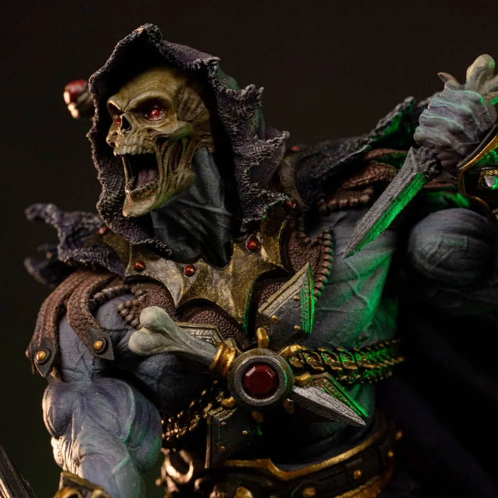Masters Of The Universe Deluxe Art Scale Statue 1/10 Skeletor Unleashed 23 Cm