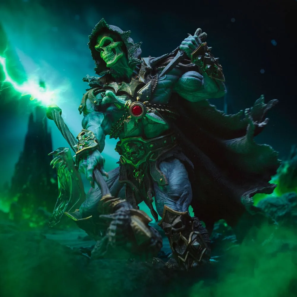 Masters Of The Universe Deluxe Art Scale Statue 1/10 Skeletor Unleashed 23 Cm