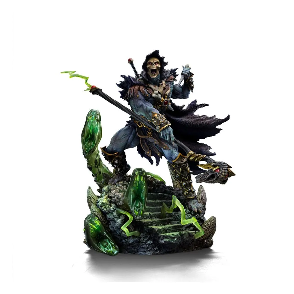Masters Of The Universe Deluxe Art Scale Statue 1/10 Skeletor Unleashed 23 Cm