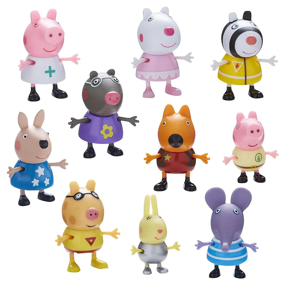 Peppa Pig Dress Up 10 Figure Pack
