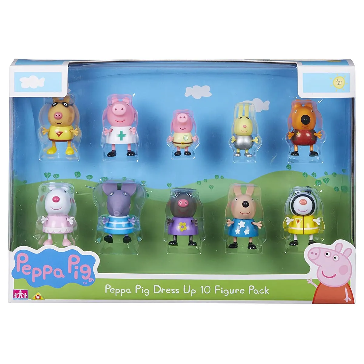 Peppa Pig Dress Up 10 Figure Pack