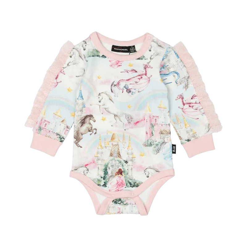 Rock Your Baby Fairy Tales Baby Long Sleeve Bodysuit