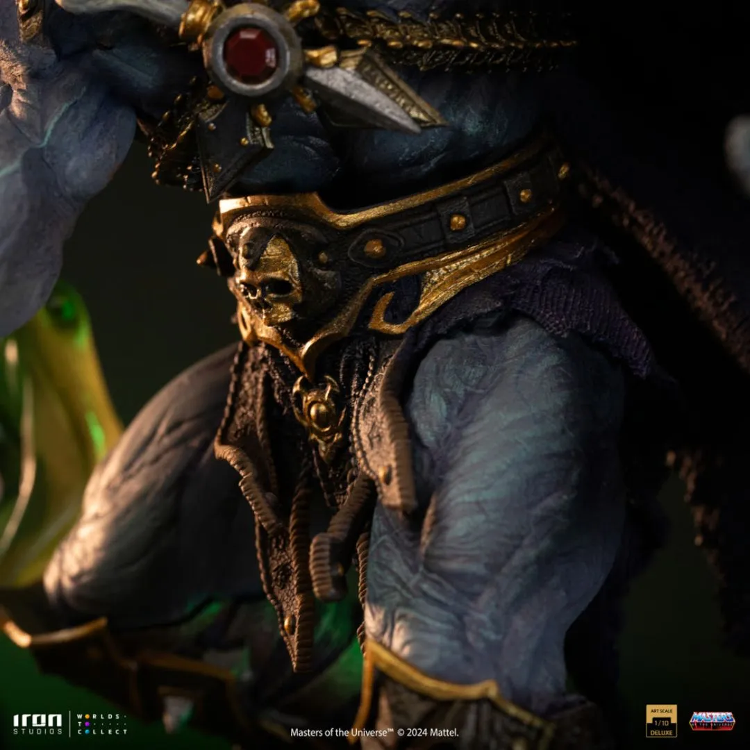 Skeletor Unleashed Deluxe Statue By Iron Studios