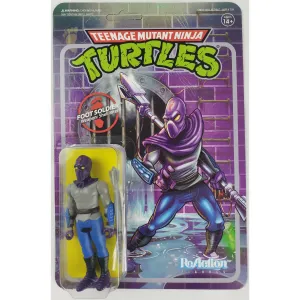 Super7 Foot Soldier TMNT Teenage Mutant Ninja Turtles Reaction Action Figure