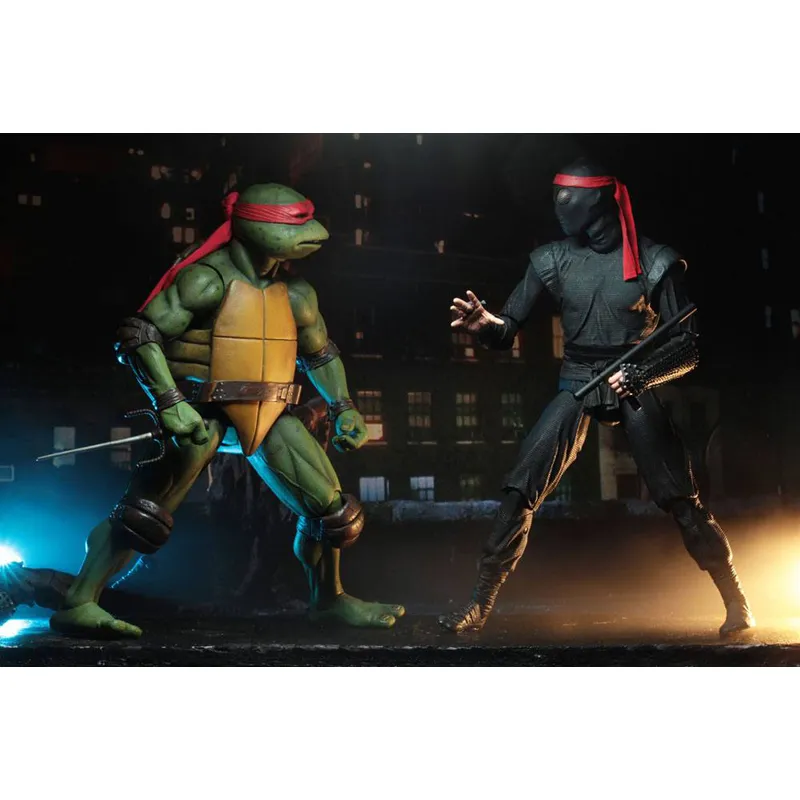 Teenage Mutant Ninja Turtles 90’s Movie Foot Soldier 2-Pack 7-inch Scale Action Figures