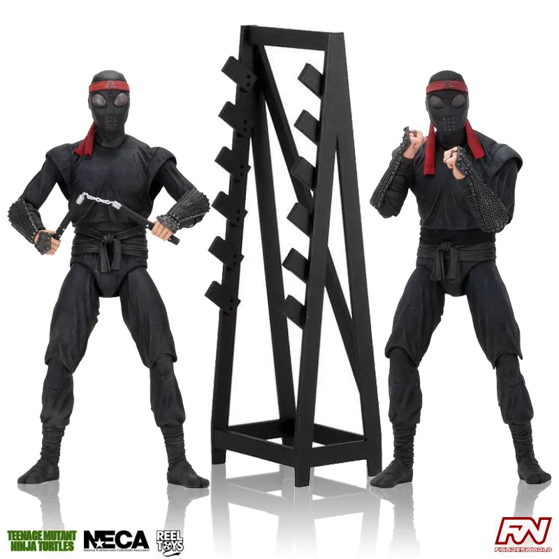 Teenage Mutant Ninja Turtles 90’s Movie Foot Soldier 2-Pack 7-inch Scale Action Figures
