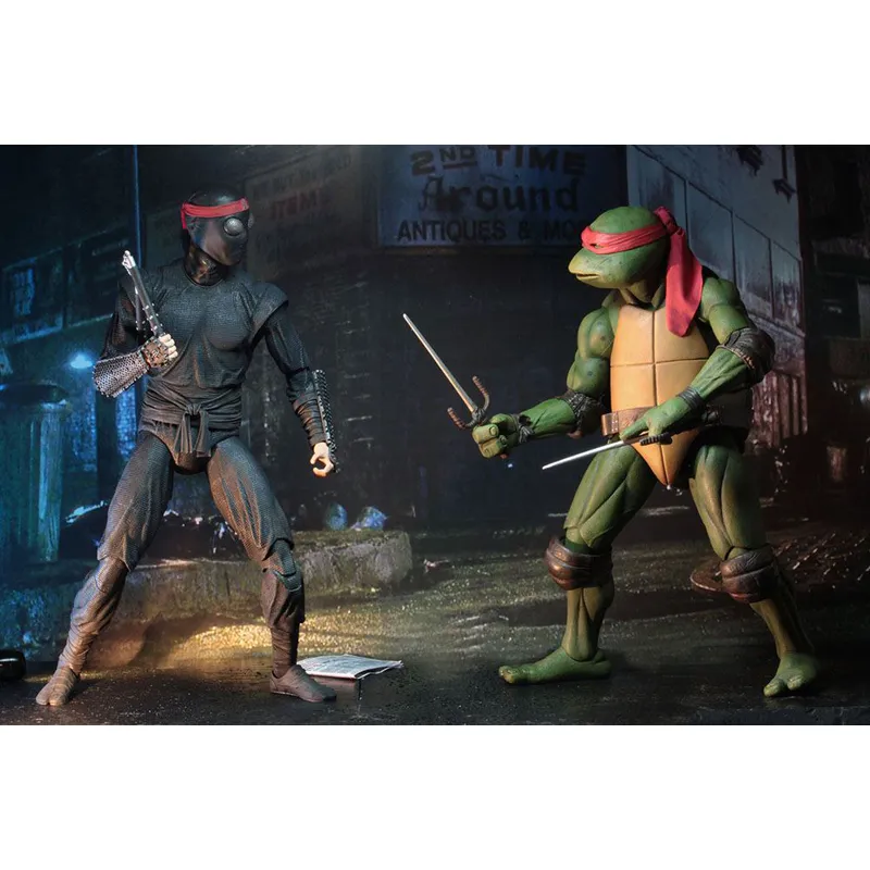 Teenage Mutant Ninja Turtles 90’s Movie Foot Soldier 2-Pack 7-inch Scale Action Figures